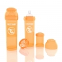 картинка Антиколиковая бутылочка Twistshake для кормления 330 мл. Оранжевая интернет-магазин Мамам и Папам