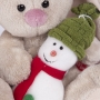 картинка Зайка Ми со снеговичком  (малыш) SidXm128 интернет-магазин Киндермир