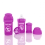 картинка Антиколиковая бутылочка Twistshake для кормления 180 мл. Фиолетовая интернет-магазин Мамам и Папам