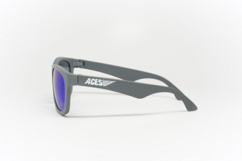 картинка С/з очки Aces Navigator Галактический серый (Galactic Grey). Синие линзы интернет-магазин Мамам и Папам