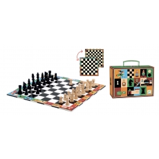 картинка Настольная игра "Шахматы и шашки" интернет-магазин Киндермир